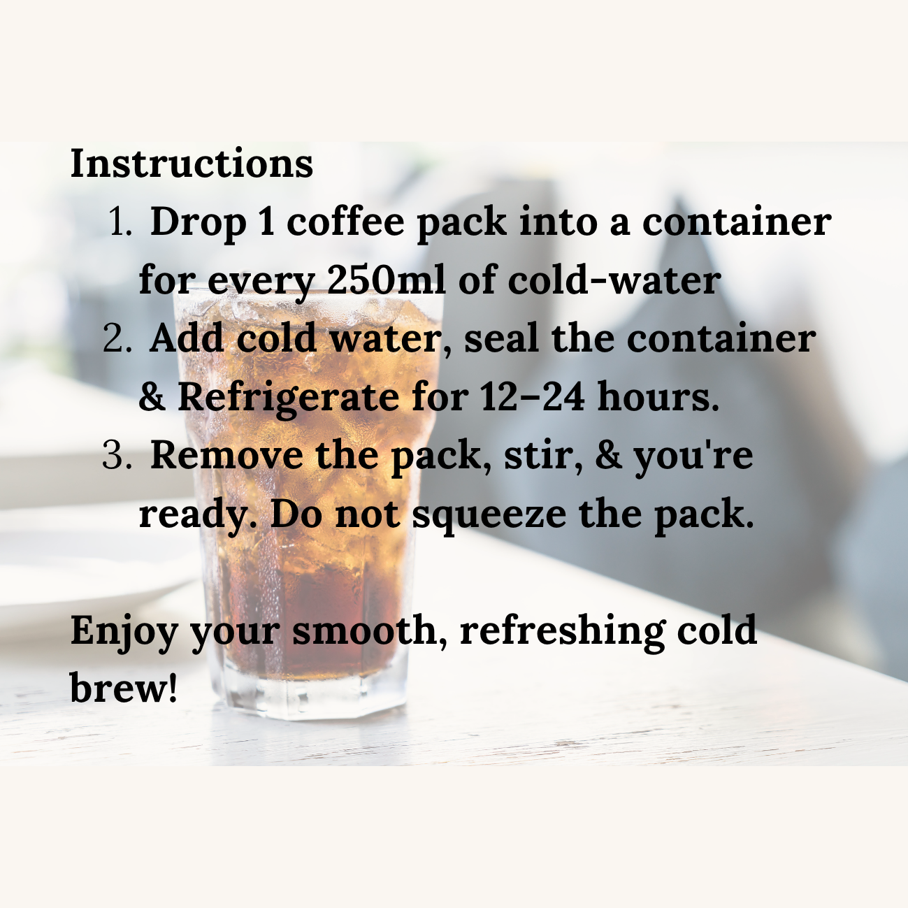 The Reliable - pack of 12 - makes 3L